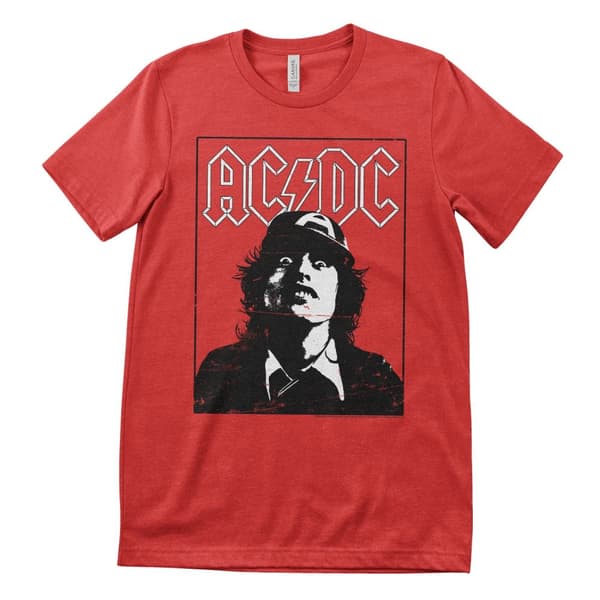 AC/DC - Lock Up Your Daughters T-Shirt Red X-Large