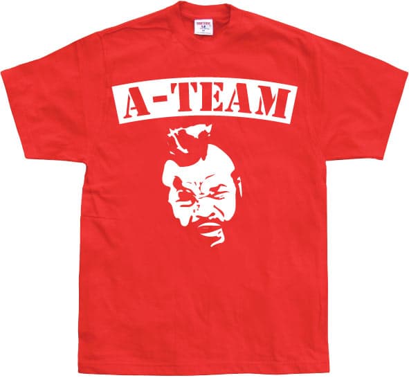 A-Team T-Shirt Red Large