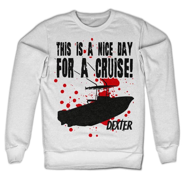 A Nice Day For A Cruise Sweatshirt White XX-Large