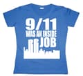Miniatyrbild 3 av 4: 9/11 Was An Inside Job Girly T-shirt
