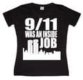 Miniatyrbild 2 av 4: 9/11 Was An Inside Job Girly T-shirt