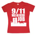 Miniatyrbild 4 av 4: 9/11 Was An Inside Job Girly T-shirt