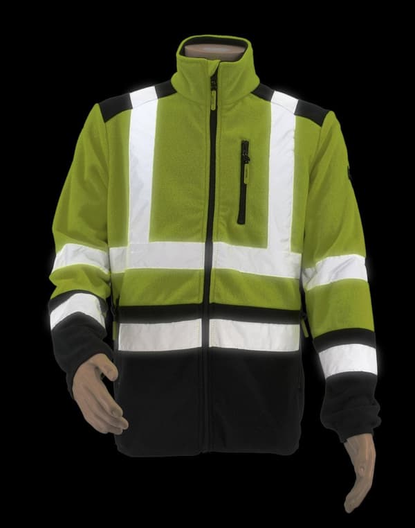AWTOOLS FLEECE SWEATSHIRT T3/ REFLECTIVE GUL/ XXXL