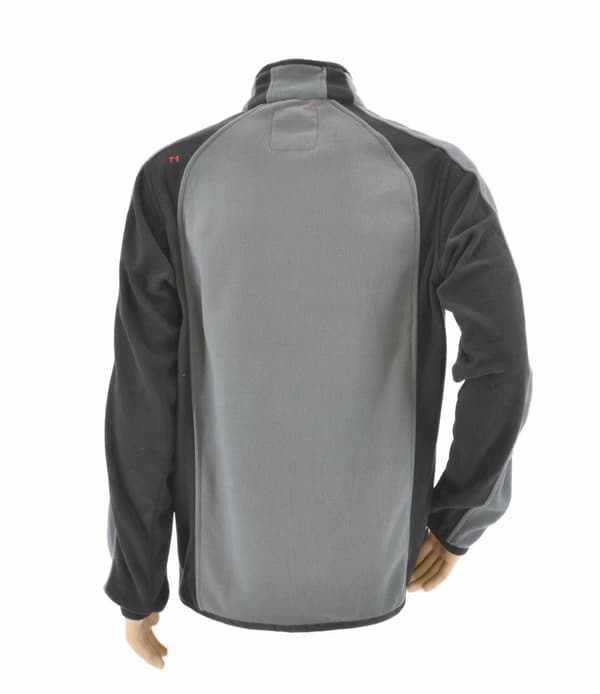 AWTOOLS FLEECE SWEATSHIRT T1/ GRÅ-SORT/ XXXL