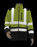 Miniatyrbild 2 av 6: AWTOOLS FLEECE SWEATSHIRT T3/ REFLECTIVE GUL/ S