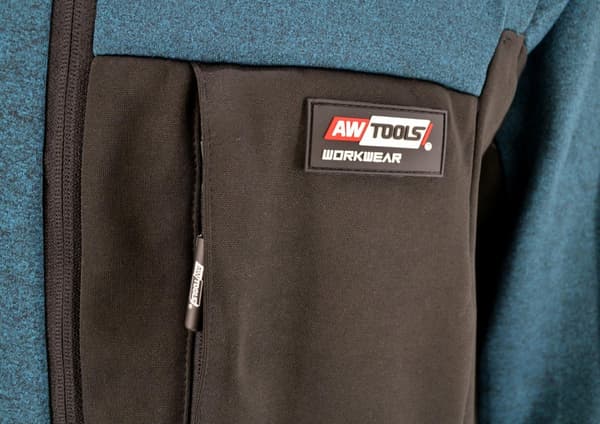 AWTOOLS FLEECETRÖJA T5/ PETROL/ L