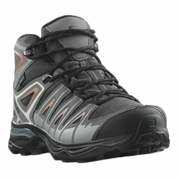 Vandring stövlar Salomon X Ultra Pioneer Mid Gore-Tex Kvinna Grå