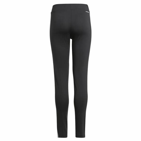 Lasten urheilulegginsit Adidas Design 2 Move 3 Stripes Musta