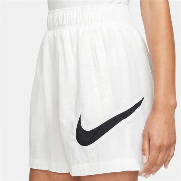 Naisten urheilushortsit Nike Sportswear Essential Valkoinen