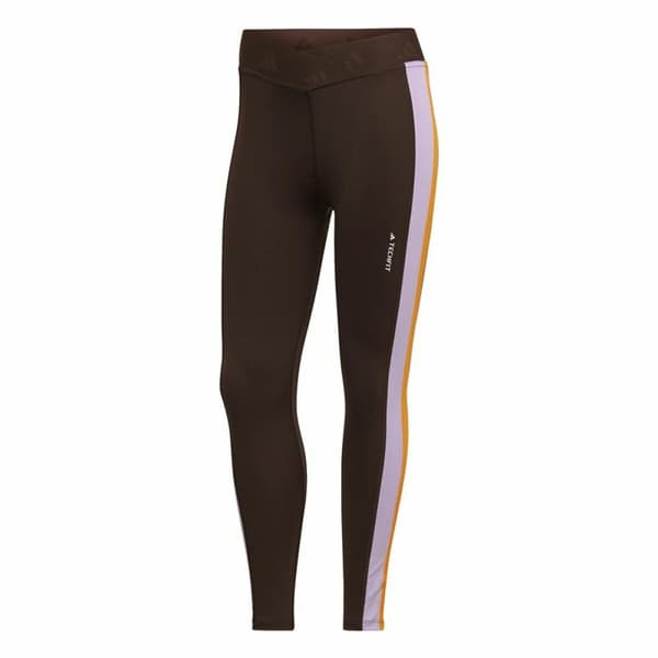 Naisten urheilulegginsit Adidas Hyperglam 7/8 Ruskea