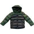 Pikkukuva 1 / 3: Lasten urheilutakki Puma Colourblock Poly Musta/Vihreä