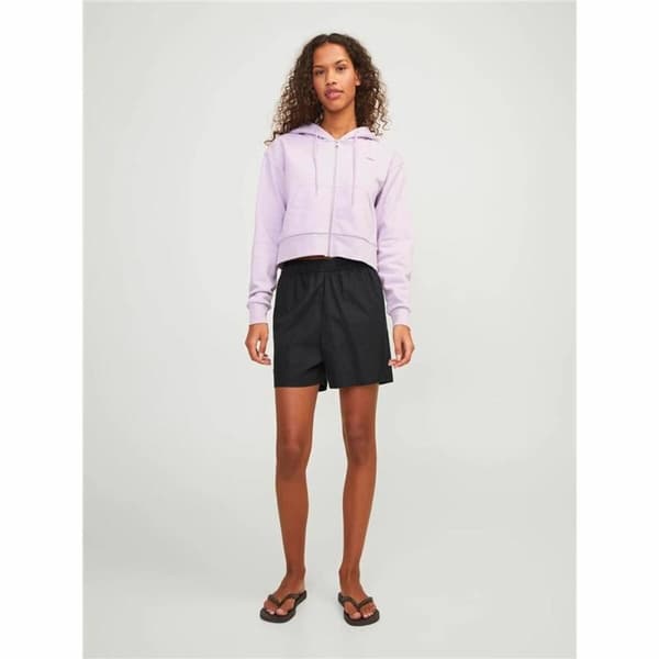 Sport shorts til kvinder Jack & Jones Sort Hør