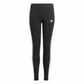 Pikkukuva 1 / 6: Lasten urheilulegginsit Adidas Essentials 3 Stripes Musta