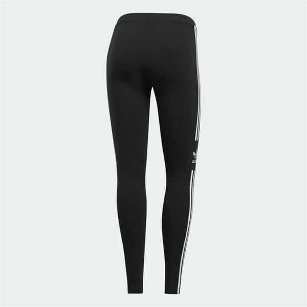 Naisten urheilulegginsit Adidas Adicolor 3 Stripes Trefoil Musta