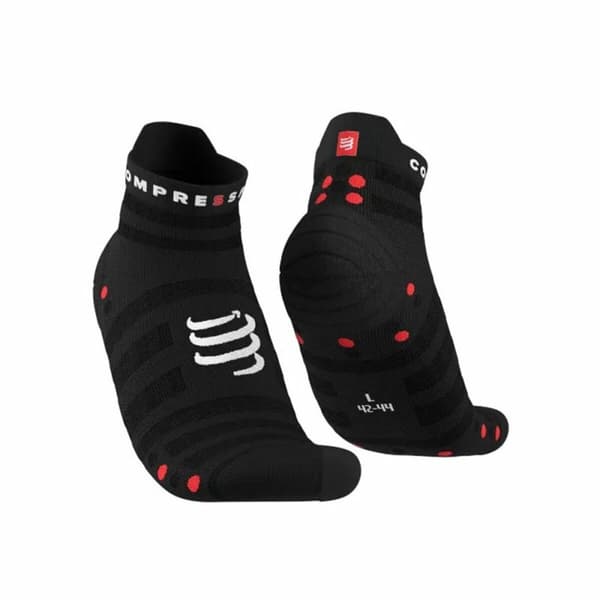Urheilusukat Compressport Pro Racing Musta