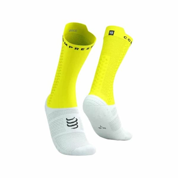 Sportstrumpor Compressport Pro Racing Limegrön