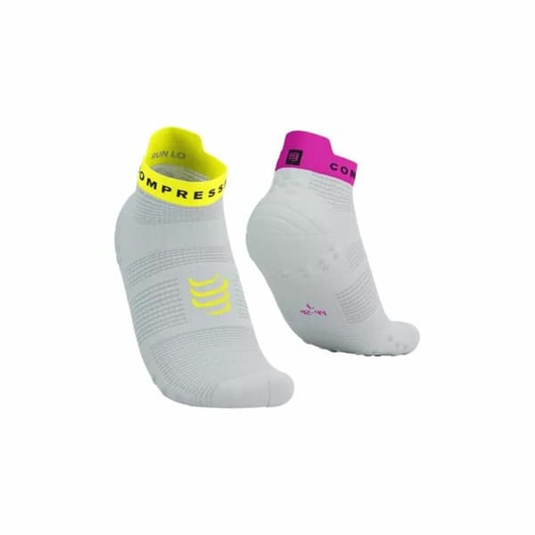 Sportstrumpor Compressport Pro Racing Vit