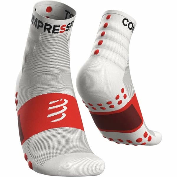 Urheilusukat Compressport Training Valkoinen