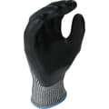 Miniatyrbillede 3 af 5: Arbejdshandsker JUBA K-Rock Latex Anti-klip Sort Fiber