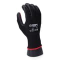 Miniatyrbillede 4 af 6: Arbejdshandsker EDM Nitril Metal Industri Sort Lycra
