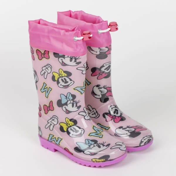 Vattenstövlar till barn Minnie Mouse Rosa