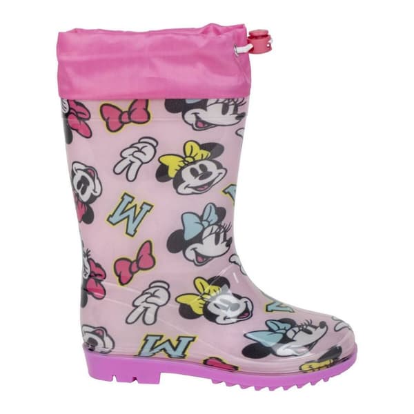 Vattenstövlar till barn Minnie Mouse Rosa