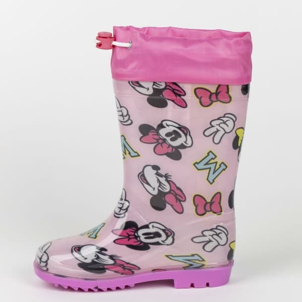 Vattenstövlar till barn Minnie Mouse Rosa