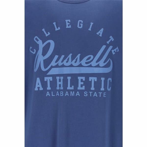 T-shirt med kortärm Russell Athletic Amt A30211 Blå Män - S