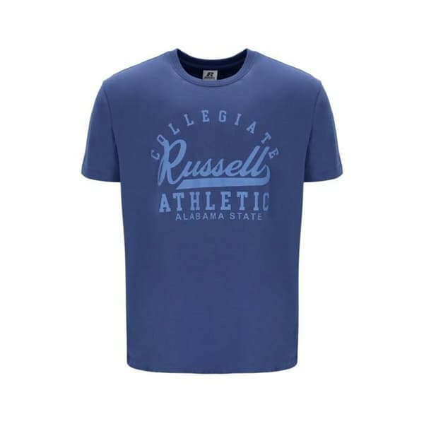 T-shirt med kortärm Russell Athletic Amt A30211 Blå Män - S