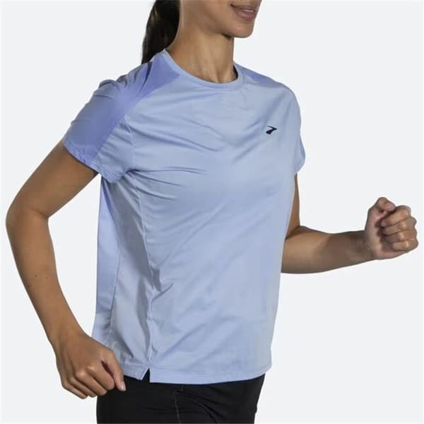 T-shirt med kortärm Dam Brooks Sprint Free Aquamarine Kvinna - XS