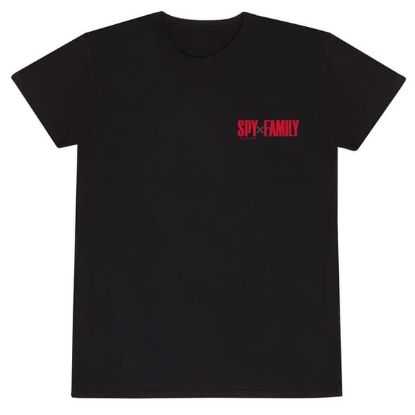 T-shirt med kortärm Spy X Family Trio Shots Svart Unisex - XL
