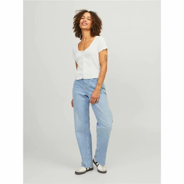 T-shirt med kortärm Dam Jack & Jones Jxlucinda Str Ss Vit - L