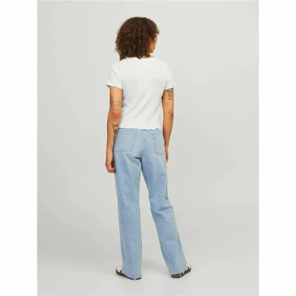 T-shirt med kortärm Dam Jack & Jones Jxlucinda Str Ss Vit - L