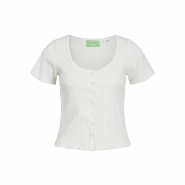 T-shirt med kortärm Dam Jack & Jones Jxlucinda Str Ss  Vit - L