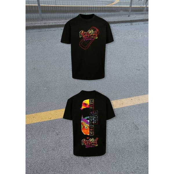 T-shirt med kortärm Herr RADIKAL GEORGE SMITH GOOD Svart XXXL