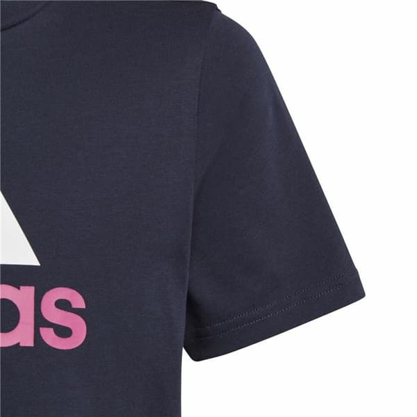 Barn T-shirt med kortärm Adidas Essentials Mörkblå - 13-14 år