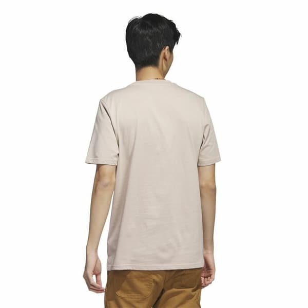 T-shirt med kortärm Herr Adidas Beige Kamouflage - M