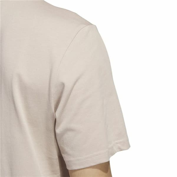 T-shirt med kortärm Herr Adidas Beige Kamouflage - M