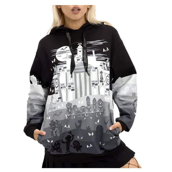 Loungefly Haunted Mansion Hættetrøje  2XL