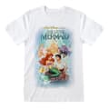 Miniatyrbillede 1 af 2: Kortærmet T-shirt The Little Mermaid Classic Poster Hvid Unisex - L