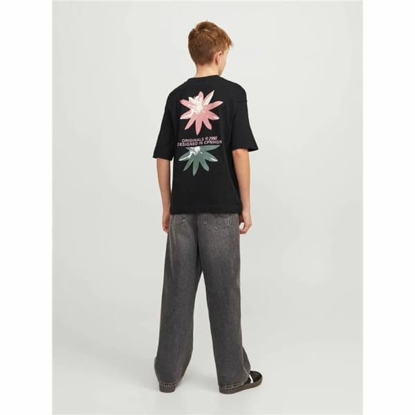 T-shirt Jack & Jones tampa Back Sort - 13-14 år