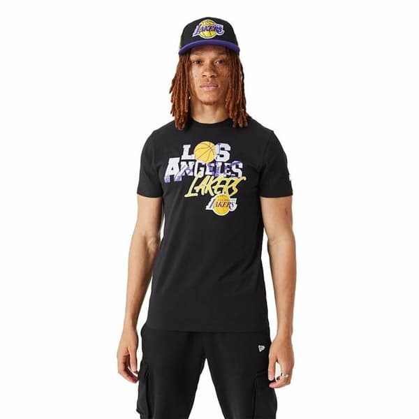 Miesten T-paita New Era NBA Infill Graphic LA Lakers - M