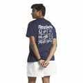 Miniatyrbillede 4 af 8: Kortærmet T-shirt til Mænd Reebok GS Tailgate Team Mørkeblå - S