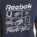 Miniatyrbillede 7 af 8: Kortærmet T-shirt til Mænd Reebok GS Tailgate Team Mørkeblå - S