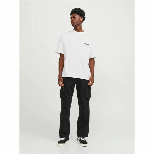 Miesten T-paita Jack & Jones bari Back Valkoinen Miehet - XL