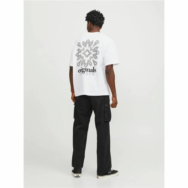 Miesten T-paita Jack & Jones bari Back Valkoinen Miehet - XL