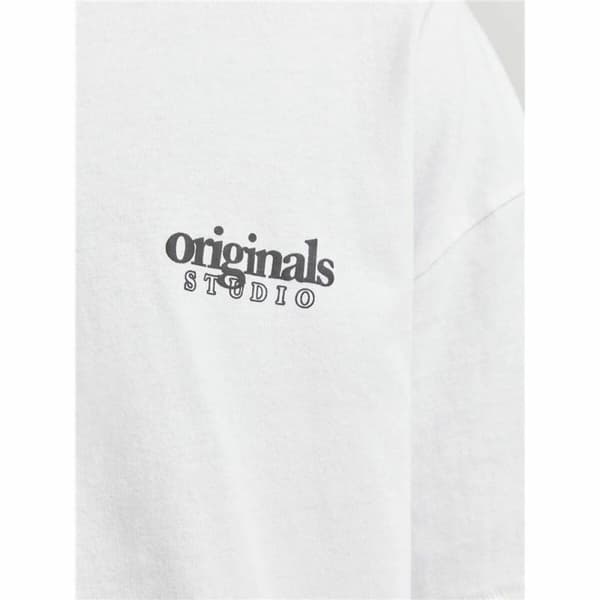 Miesten T-paita Jack & Jones bari Back Valkoinen Miehet - XL