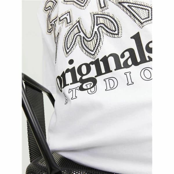 Miesten T-paita Jack & Jones bari Back Valkoinen Miehet - XL
