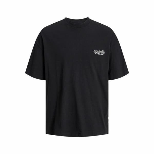 Miesten T-paita Jack & Jones bari Back Musta Miehet - M
