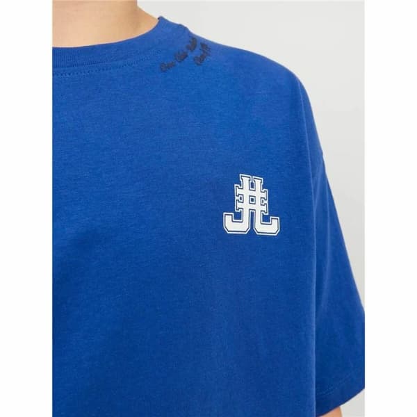 Lasten Lyhythihainen paita Jack & Jones Jorcole Back Print Tummansininen - 104 cm